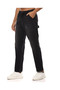 Washed Carpenter Jeans with Button Closure - 3