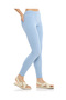 Solid Jeggings with Elastic Waist - 3