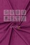 Non-Slip Seat Cover Double-Sided Microfiber Chenille 175X350 cm Xl- Plum – Cat Dog and Child Friendly - 3