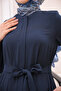 Ruffled Skirt Crepe Fabric Ferace - 2