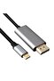 PM-6509 كابل شاشة من النوع C إلى 4K بطول 1.8 متر
