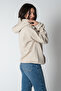 Women's Cotton Hooded Sweatshirt - Stylish and Simple Design / Different Color Choices - 5