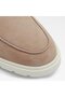 Seatide - Men's Genuine Leather Other Medium Beige Flat Laceless Loafers & Moccasins - 5