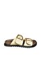 U267732702 Beige Suede Women's Slippers - 6
