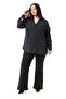 Black Shirt with One Pocket on the Chest in Large Size - 2