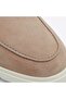 Seatide - Men's Genuine Leather Other Medium Beige Flat Laceless Loafers & Moccasins - 8