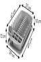 Clean Kit Dish Drainer with Tray – Assorted, 48.5 x 29.5 x 9.5 cm, Durable Design - 5