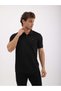 Men's Regular Fit Polo Neck Wafil Basic T-Shirt - 2