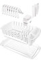 Clean Kit Dish Drainer with Tray – Assorted, 48.5 x 29.5 x 9.5 cm, Durable Design - 2