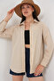 Women's Long Sleeve Basic Shirt 20279 - Beige