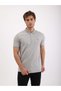 Men's Regular Fit Polo Neck Wafil Basic T-Shirt - 3