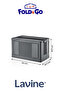 Fold&Go Single Portable Organizer Covered Case "Anthracite" Multi-Purpose Folding Stackable - 2