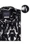 Plus Size Patterned Viscose Shirt Short Sleeve (Wide Relaxed Fit) - 3