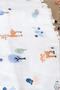 Girl Boy Baby Double Layer Pompom Muslin Swaddle Blanket Stl7011 - 5
