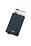 Pietro Italian Leather Popup Card Holder Navy Blue - 3