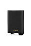 Santino Italian Leather Popup Card Holder Black