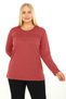 Women's Clothing Long-Sleeve Brick Viscose Cotton Mother's Cotton Wool Mother Day Gift