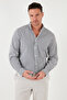 Cotton Striped Button Collar Long Sleeve Regular Fit Shirt Men's Shirt Cf23s112237 - 4