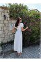 Watermelon Sleeve Eyelet Embroidery Maxi Dress - 5