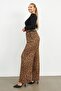 LEOPARD PATTERN WAIST BEAN PANT - 2