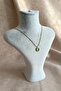 Steel Water Green Cat Eye Pendant - 4