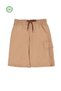 Boys and Girls 100% Cotton Set of 5 Cargo Model Unisex Shorts with Pockets - 5