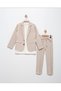 boys linen look jacketed sports suit / performance / special occasion / graduation sports suit - 3