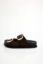 Brown Thick Sole Slippers 25151