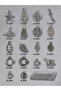 180 Pieces Mixed Rosary Tip Set – Natural Stone |   Stylish and Durable for Epoxy Rosary and Jewelry Making