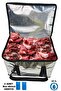 Extra Protected Thermal Meat Carrier Bag Inside and Out - 50 cm x 35 cm x 35 cm - Picnic Camping Bag