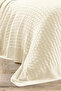 Petra Knitwear Bedspread Single 180 X 230 Bone - 2