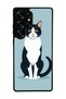 Samsung Galaxy S25 Ultra Compatible Black Case – Soft Silicone, Protective, Shock Absorbing Cover