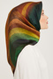 Armine Silk Scarf 9021D (Sura) (Nostalji̇)-36 - 3