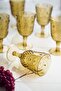 Acrylic Amber 6-Piece Goblet & Water Soft Drink Coffee Side Glass 450 ml (Not Glass) - 4