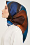Armine Silk Scarf 9021D (Sura) (Nostalji̇)-33 - 2