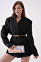 Women's Leopard Thin Faux Leather Gold Buckle Accessory Belt 2297 - 5
