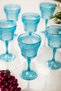 Acrylic Aquamarin Set of 6 Glasses & Water Soft Drink Coffee Side Glasses 300 ml (Not Glass) - 5