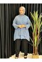 Chiffon Tunic with Stones on the Front - 3
