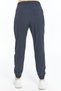 Women's Smoked Loose Fit Summer Pants with Elastic Jogger Sweatpants Parachute Fabric Trousers, Hidden Zipper Pocket - 6