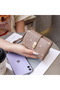 New design floral-patterned soft-textured high-quality small wallet with bracelet