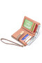 New design floral-patterned soft-textured high-quality small wallet with bracelet - 5