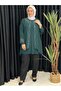 Chiffon Tunic with Stones on the Front