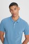 L211810 Regular Fit Blue Men's Polo Neck T-Shirt L211810400 - 3