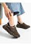 Arlix Leopard Stone Detail Women's Sandals