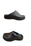 Dr. Oktay Leather Classic Sabo Doctor Nurse Chef Hairdresser Slippers - 4