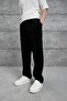 Men's Trousers Nmrc Modal Fabric Black Oversize Baggy Loose Fit