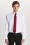 Regular Fit White Non-Iron 100% Cotton Eco-Friendly Ecotex Certified Shirt - 4