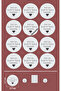 Sticker Kuaste (a Quality) We Prepared a Small Gift for You Round Cut (3,7X3,7Cm) 108 Pieces