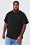 Large Battal Size Premium Quality Cotton T-Shirt 4 Pieces - 2 Black, 2 White - 2