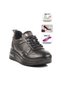2216654Y Women's Genuine Leather Lace-Up Air Flow Casual Shoes